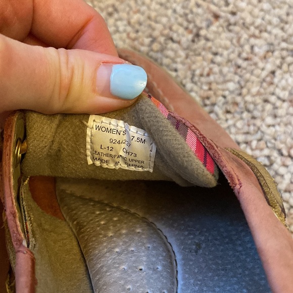 Pink Sperry Topsider 7.5 - Picture 5 of 7